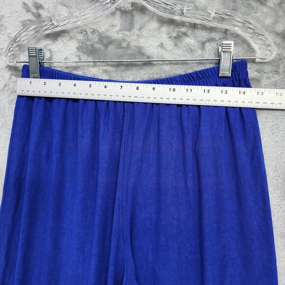 Vintage Alex Evenings Pants Womens 12 PETITE Pull On Stretch High Rise Straight - Picture 6 of 10